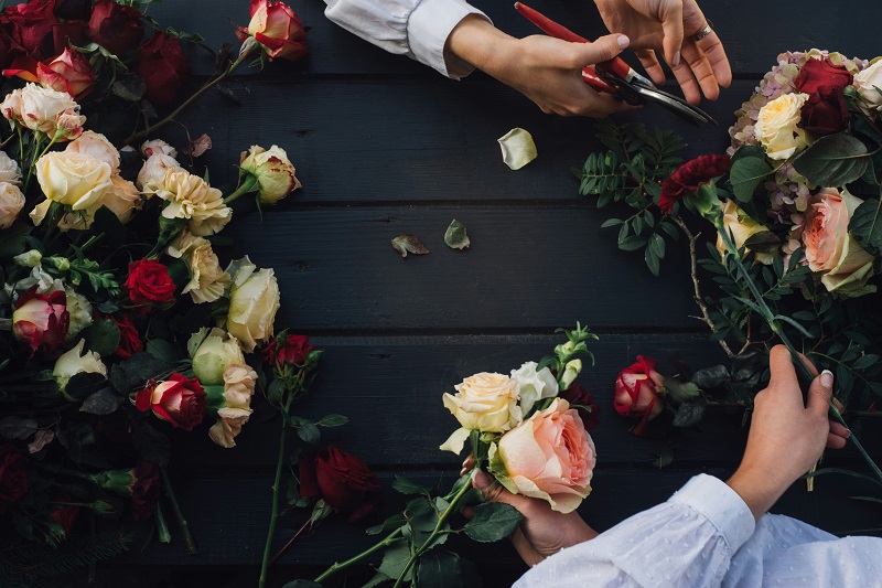 florist at work