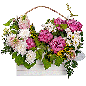 Crimson Chime with delivery Astrakhan