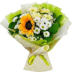 Smile at the sun with delivery Astrakhan