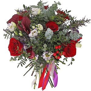 Flaming heart with delivery Astrakhan