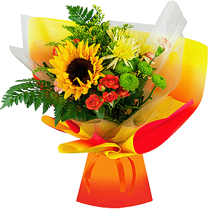 Golden sunset with delivery Astrakhan