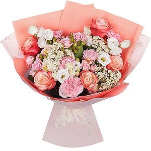 Букет "Объятия музы" с доставкой в Астрахани