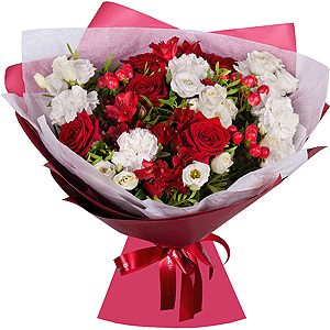 Bright contrast with delivery Astrakhan
