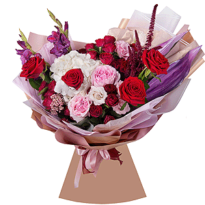 Flower jazz with delivery Astrakhan