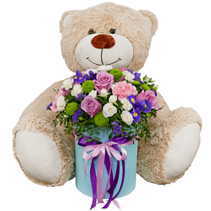 Venus with teddy bear with delivery Astrakhan