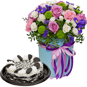 Venus with cake with delivery Astrakhan