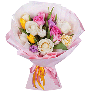 The kiss of spring with delivery Astrakhan