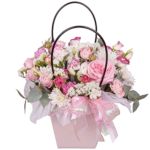 Affectionate moment with delivery Astrakhan