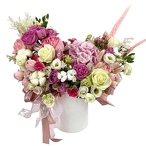 Pink caramel with delivery Astrakhan