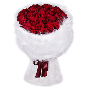 Roses in Fur with delivery Astrakhan
