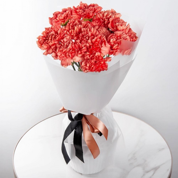 Orange carnation - 17, Wrapping Paper