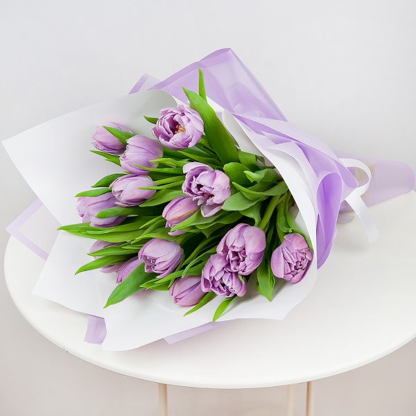 Lilac tulip - 21, Wrapping Paper, Ribbon